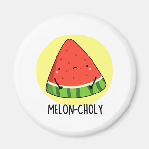 Íman Melon Choly Funny Sad Watermelon Pun