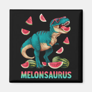 Íman Melonsaurus de Melancia Divertido Dinossauro T Rex