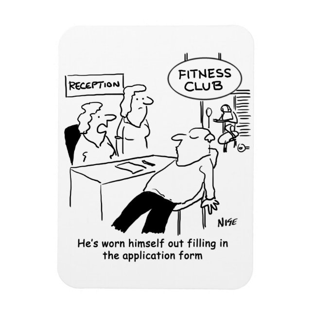 Íman Membro do Clube de malhações Vestido (Vertical)