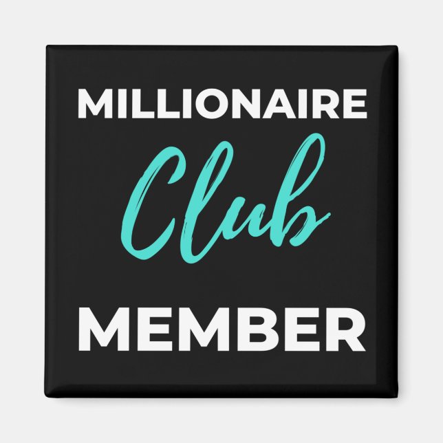 Íman Membro do Millionaire Club (Frente)