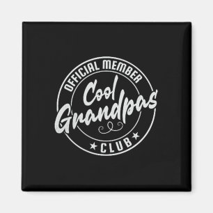 Íman Membro Oficial do legal Grandpas Club Vintage