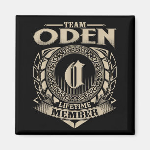 Íman Membro Vitalício da Equipe Oden Piada Nome da Famí