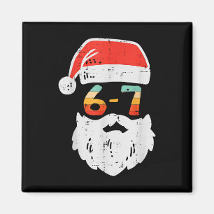 Íman Meme 67 Papai Noel Xmas Seis Sete Natal Adolescent