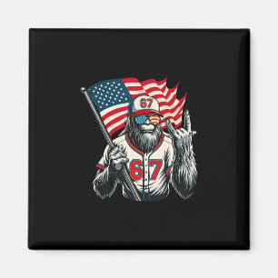 Íman Meme 67 Pés-Pé Engraçado Seis Gen Alpha Slang