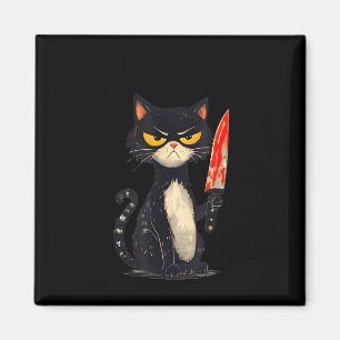 Íman Meme de Gato Engraçado Eu Exijo Design de Lanches 