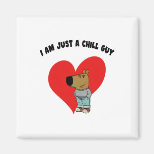 Íman Meme Engraçado Sou Apenas Um Cara Legal Dia dos Na