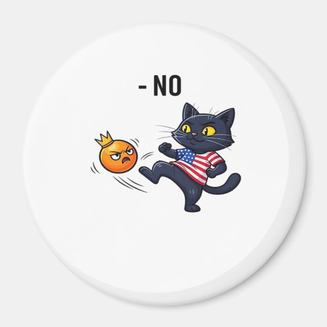 Íman Meme Político Engraçado Sem Gato (Frente)