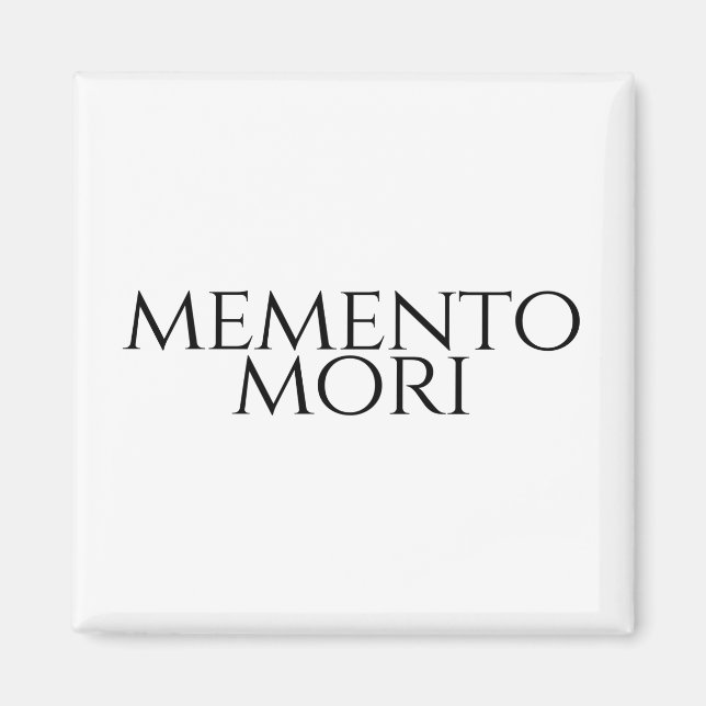 Íman Memento Mori (Frente)