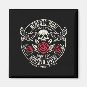 Íman Memento Mori, Amor Fati, Filosofia Stoic Cote