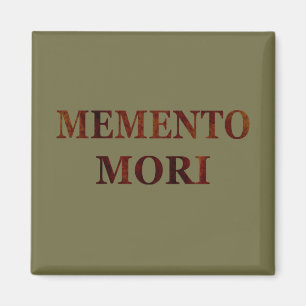 Íman memento mori, frase latina
