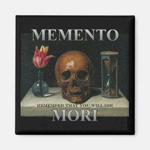 Íman Memento Mori - Lembre-se de que você vai morrer