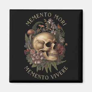 Íman Memento Mori Memento Vivere - Filosofia &amp; Lat