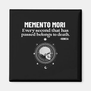 Íman Memento Mori Seneca Stoicismo Filosofia Estática