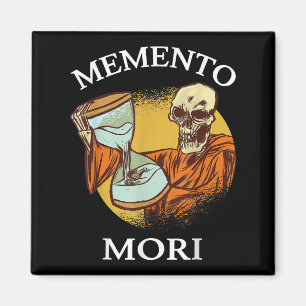 Íman Memento Mori Stoic Latino Stoicismo Filosofia Reme