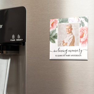 Íman Memória de Adorto Memorial Floral Rosa