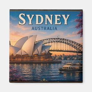 Íman 🌉 Memória de Férias em Sydney Harbour para Viajan