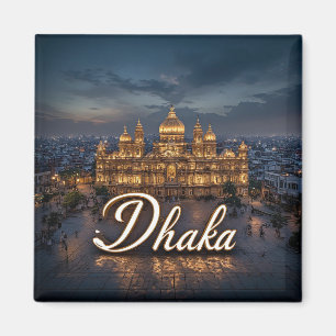 Íman 🧲 Memória de Viagem de Dhaka Bangladesh para Visi