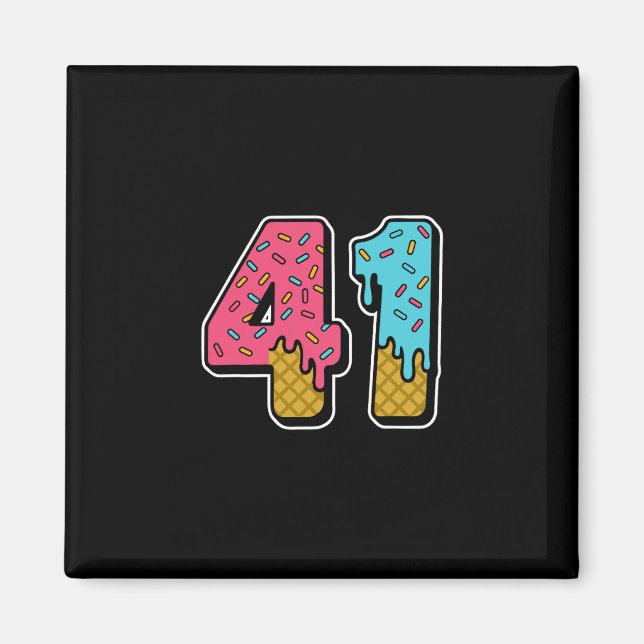Íman Memória Drip De 41 Sorvetes 41 Gen Alpha Sl (Frente)