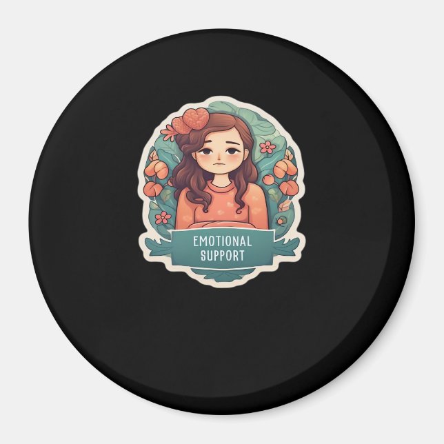 Íman Memória Engraçada do Colega de Trabalho Emocional (Frente)