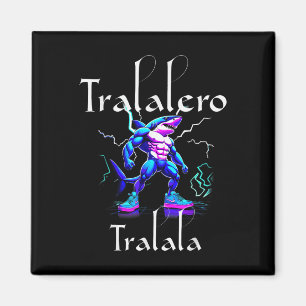 Íman Memória Engraçado - Tralalalero Tralala Brainrot V