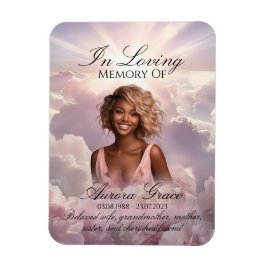 Íman Memória Floral Memorial Magnet - FLR001