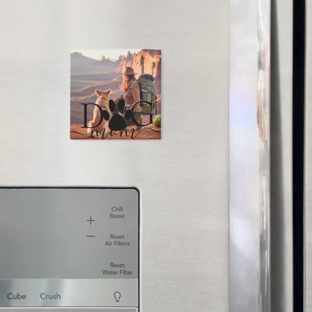 Íman Memória fotográfica da mãe de cão (In Situ (Fridge))