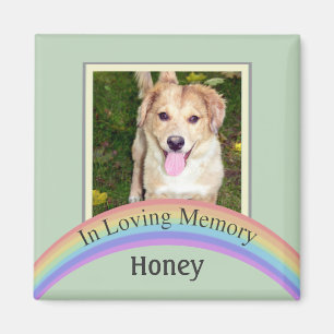 Íman Memorial customizável do animal de estimação da