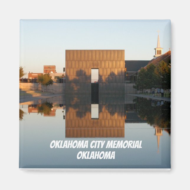 Íman Memorial da Cidade de Oklahoma, OK (Frente)