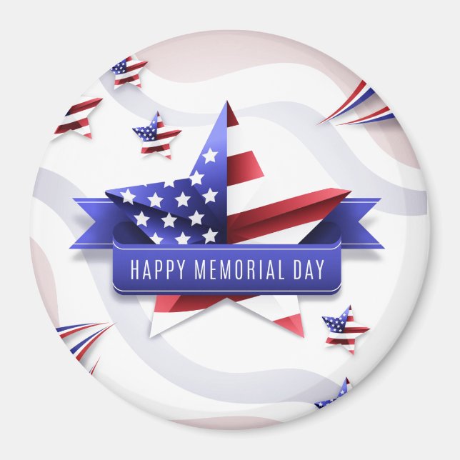 Íman Memorial Day Magnet (Frente)