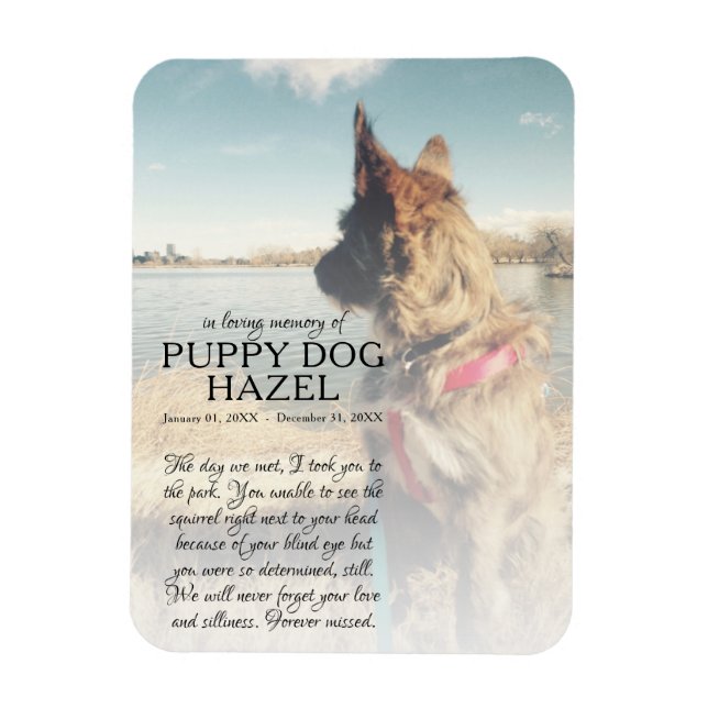 Íman memorial de fotos do lado direito (Vertical)