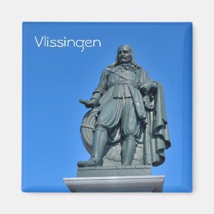 Íman Memorial de Michiel de Ruyter na cidade Vlissingen