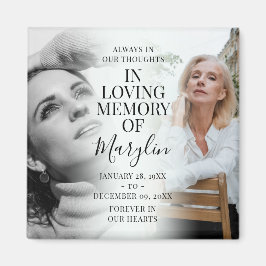 Íman Memorial de na moda antes e depois da manutenção d