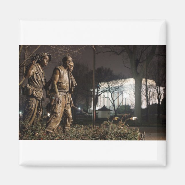 Íman Memorial dos Veteranos do Vietnã (Frente)