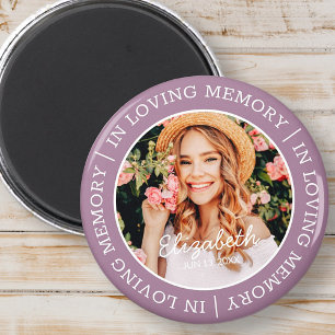 Íman Memorial In Loving Memory Modern Custom Photo