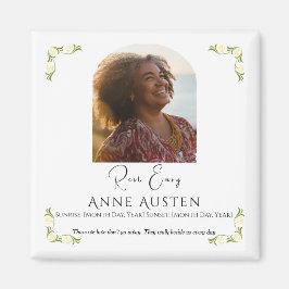Íman Memorial Magnet – Personalized Tribute Keepsake