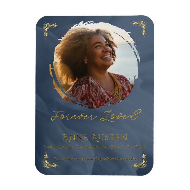 Íman Memorial Magnet – Personalized Tribute Keepsake (Vertical)