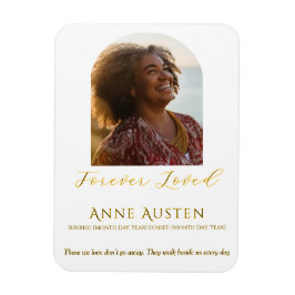 Íman Memorial Magnet – Personalized Tribute Keepsake