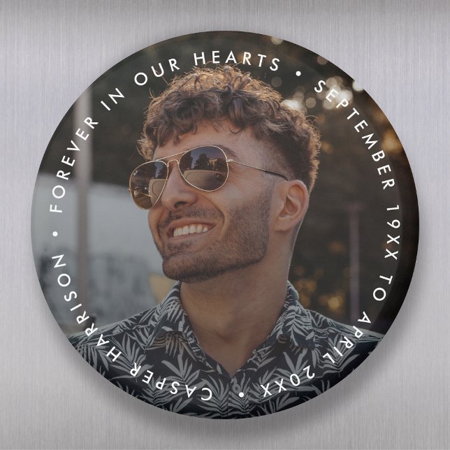 Íman Memorial Moderno | Foto de homenagem funerária (Criador carregado)