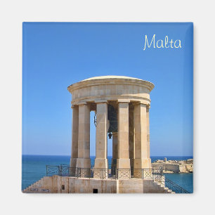 Íman Memorial nos Jardins Baracca em Malta viagem