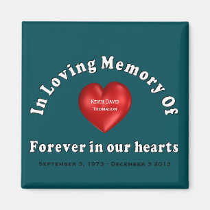 Íman Memorial personalizado customizável