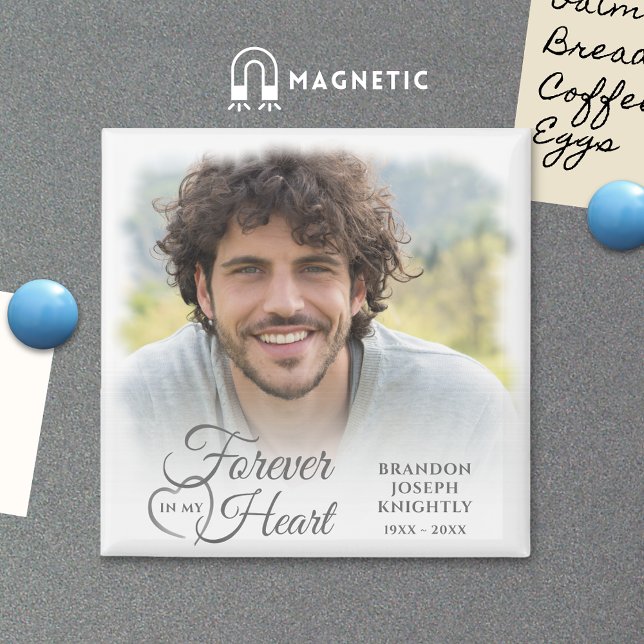 Íman Memorial SEMPRE NO MEU CORAÇÃO (Criador carregado)