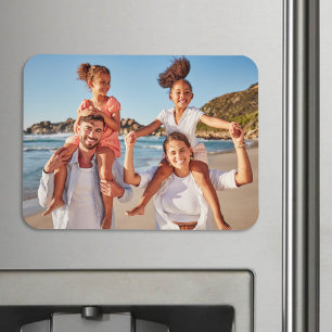 Íman Memórias da Família Foto Personalizada