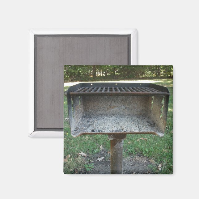 Íman Memórias de acampamento Camterral Grill (Front/Back)