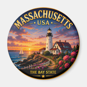 Íman Memórias de Férias em Massachusetts na Nova Inglat