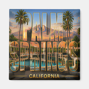 Íman Memórias de Viagem ao Deserto de Palm Springs Cali