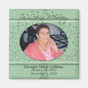 Íman Memórias de você Memorial / Cartão Personalizado d