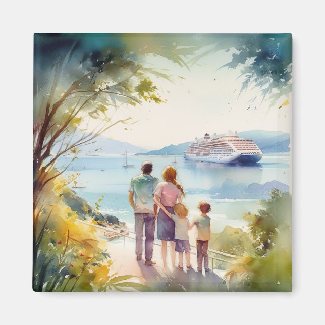 Íman Memórias do Cruzeiro Familiar (Frente)