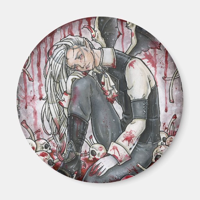 Íman Memórias Esmaecidas Magneta Gótica (Frente)