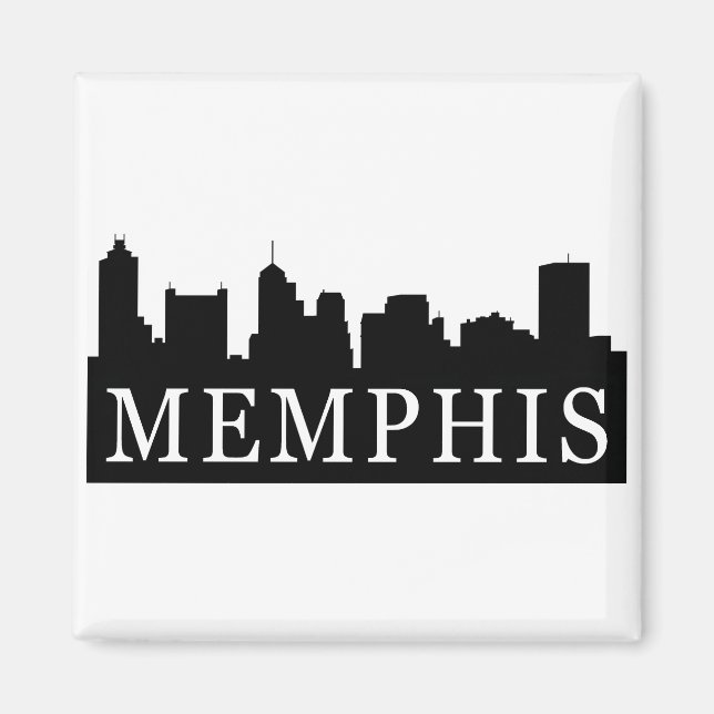 Íman Memphis Skyline (Frente)
