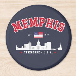 Íman Memphis Skyline – Est. 1819 Southern Pride"